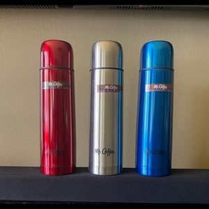 3 - Mr Coffee Javelin 16 oz thermal travel tumblers